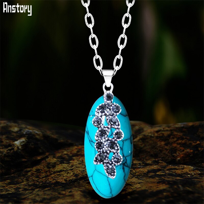 楽天市場】ターコイズ ペンダント トルコ石 ペンダントトップ シルバー