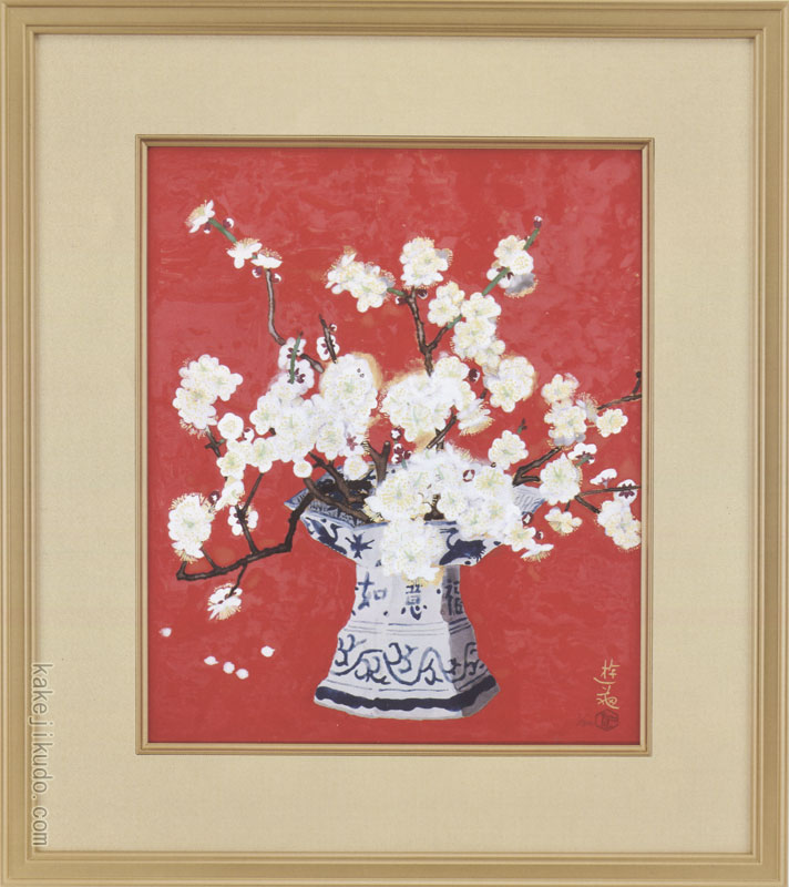 楽天市場】小倉遊亀 絵画 双麗 送料無料 【複製】【美術印刷】【巨匠