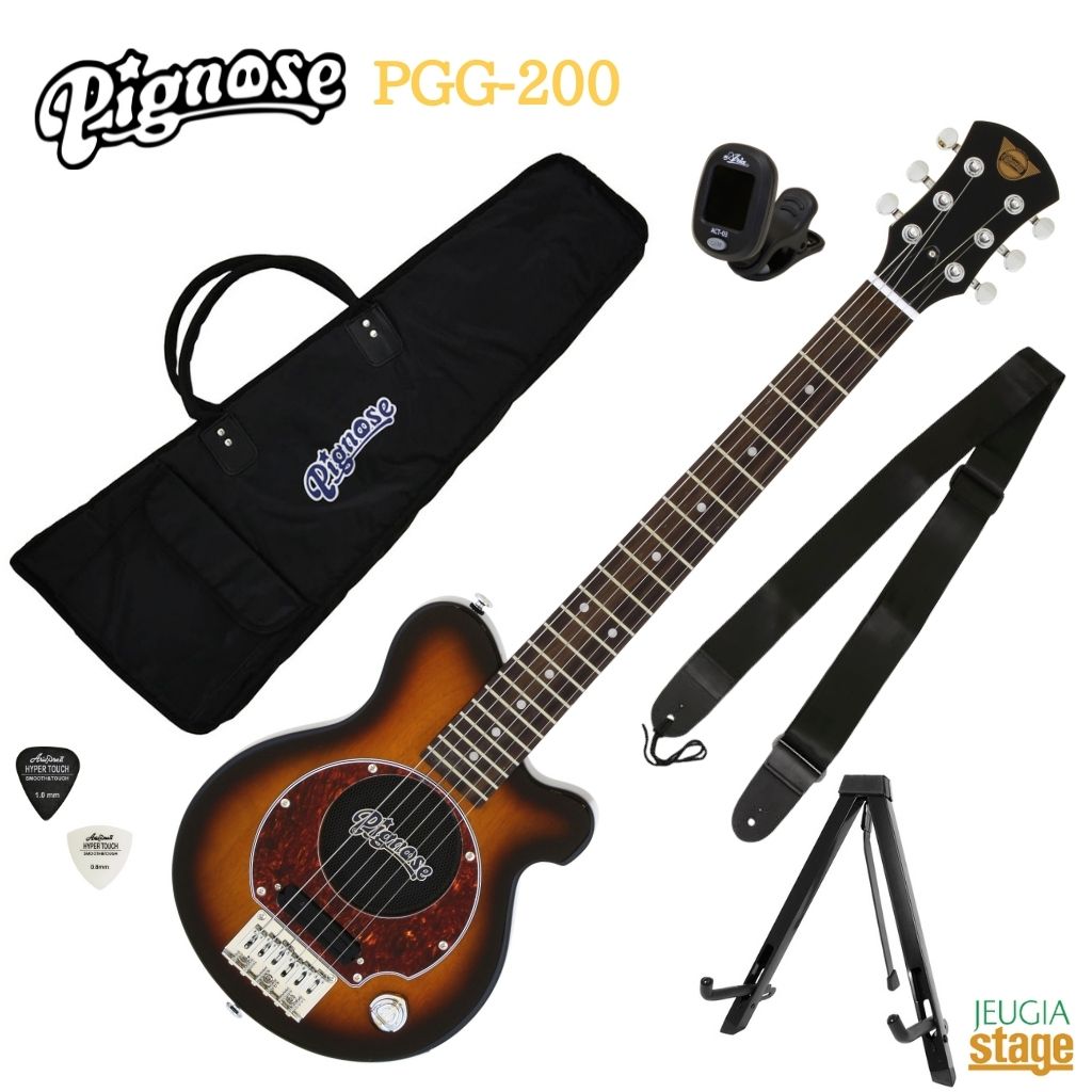 楽天市場】Pignose PGG-200FM SR See-through Redピグノーズ エレキ