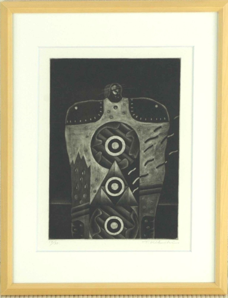 楽天市場】杉山寧 刻 銅版画 1982 自刻銅版画 : ギャラリーダッド