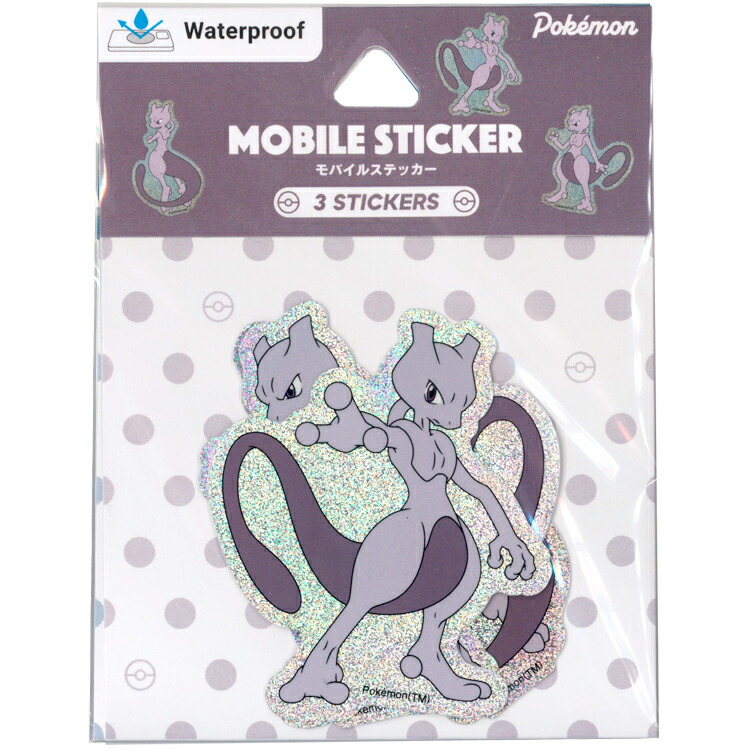 楽天市場】【即日出荷】ポケットモンスター モバイルステッカー3