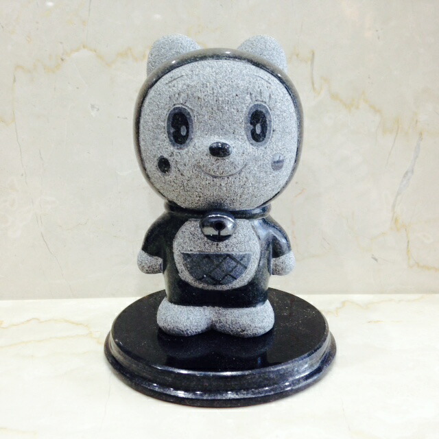 ドラえもん ドラミちゃん スタチュー 石像 置物 インテリア H120mm