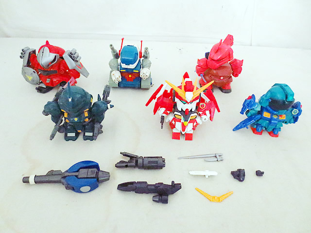 楽天市場】新品 バンダイ 元祖SDガンダム 完全復活！！ 5大ガンダム＋1