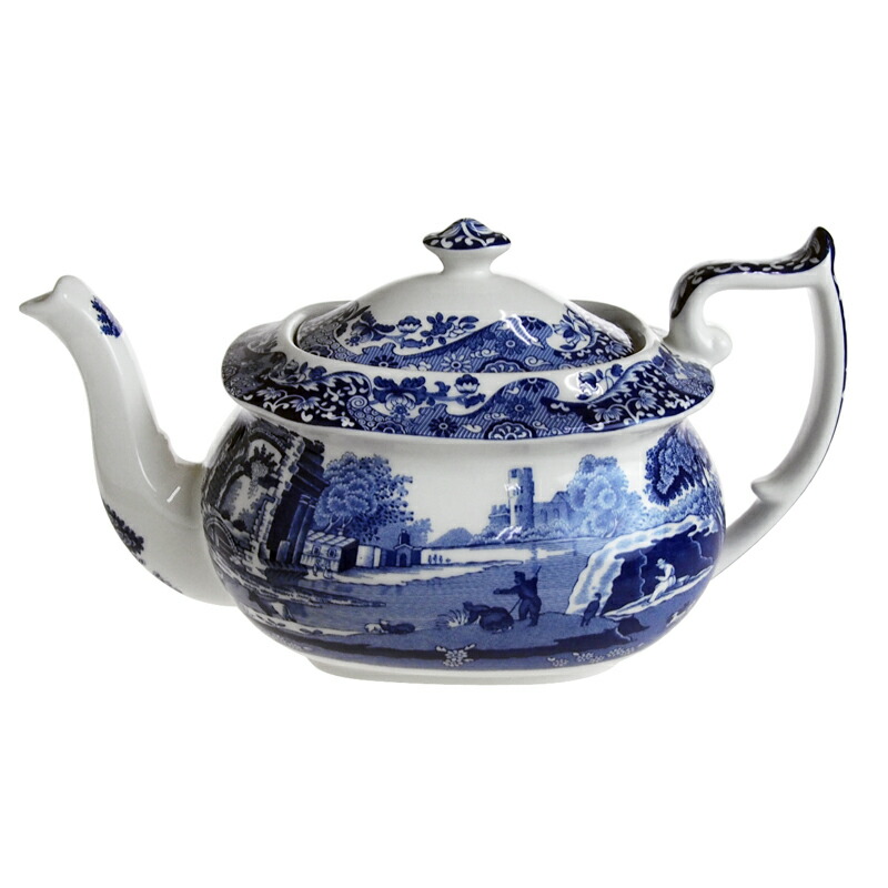 楽天市場】スポード ブルーイタリアン プレート 27cm /// Spode 青色