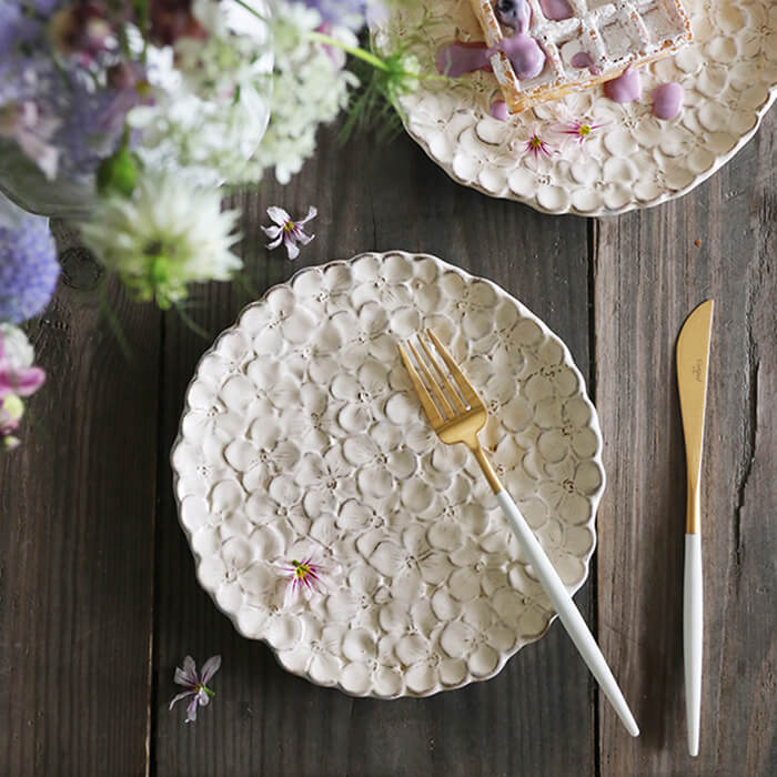 楽天市場】マルゲリータプレート 21cm ホワイト Virginia Casa