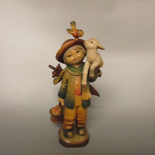 楽天市場】☆アンリ ANRI イタリア 木彫り人形 『天使』 新入荷【中古