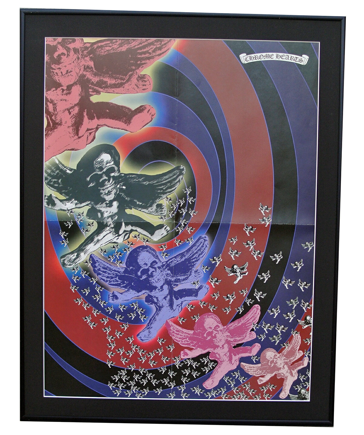 楽天市場】CHROME HEARTS NICOLE RICHIE ORIGINAL POSTER ART クロム