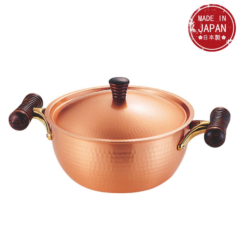 楽天市場】【燕三条】SW 銅料理鍋 33cm(10.6L) | ガス火専用 料理鍋