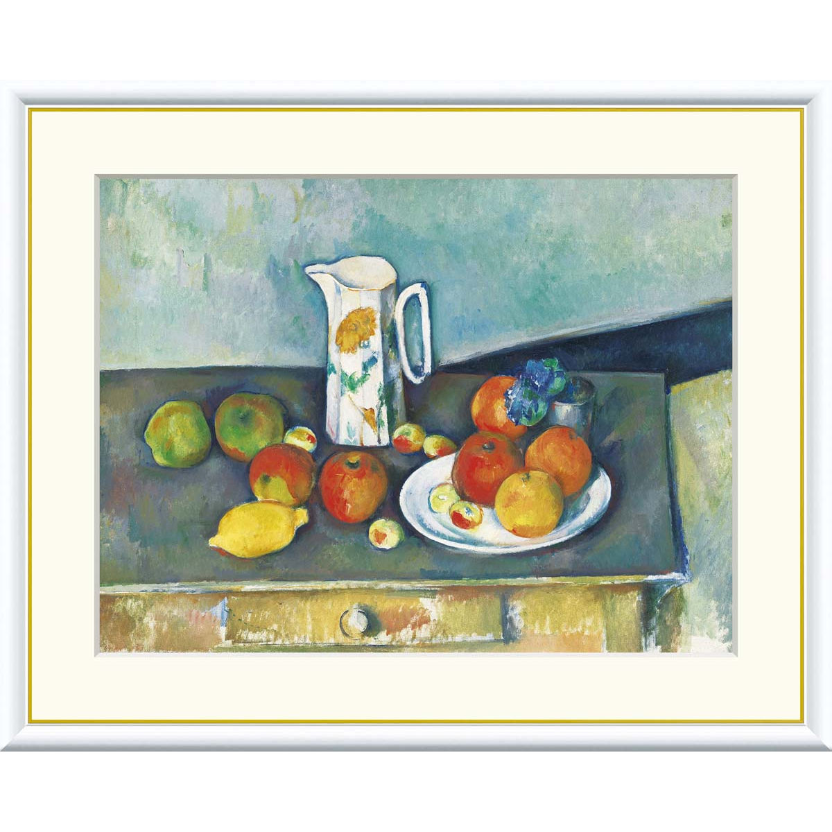 楽天市場】10年保証 名画 油絵 静物 ポール・セザンヌ 手彩仕上 高精細