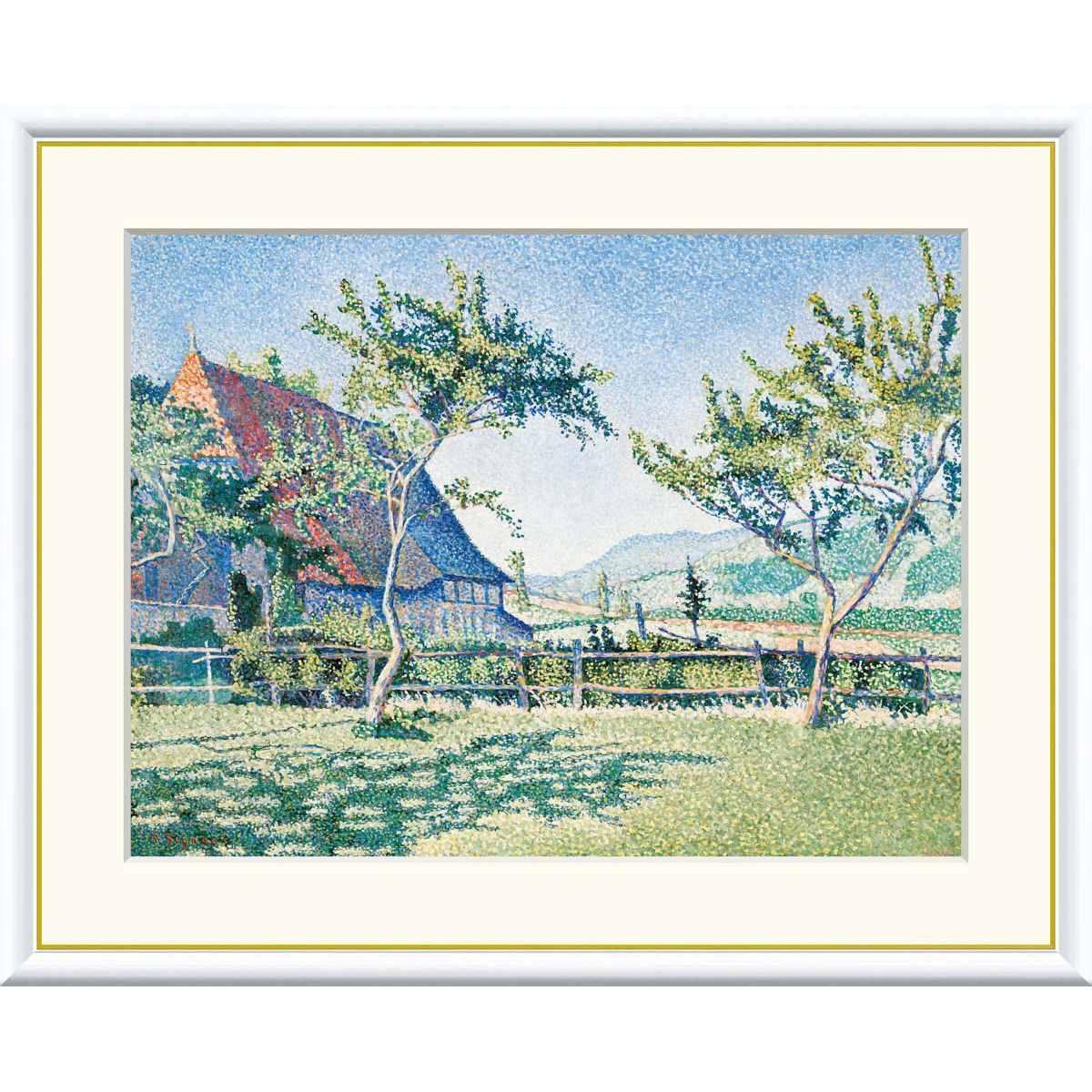 楽天市場】絵画 世界の名画 サン=トロぺの港 ポール・シニャック 額