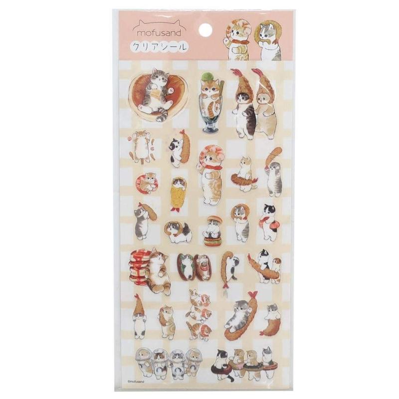 楽天市場】mofusand ボンボンドロップシール 2柄 [M便 1/6