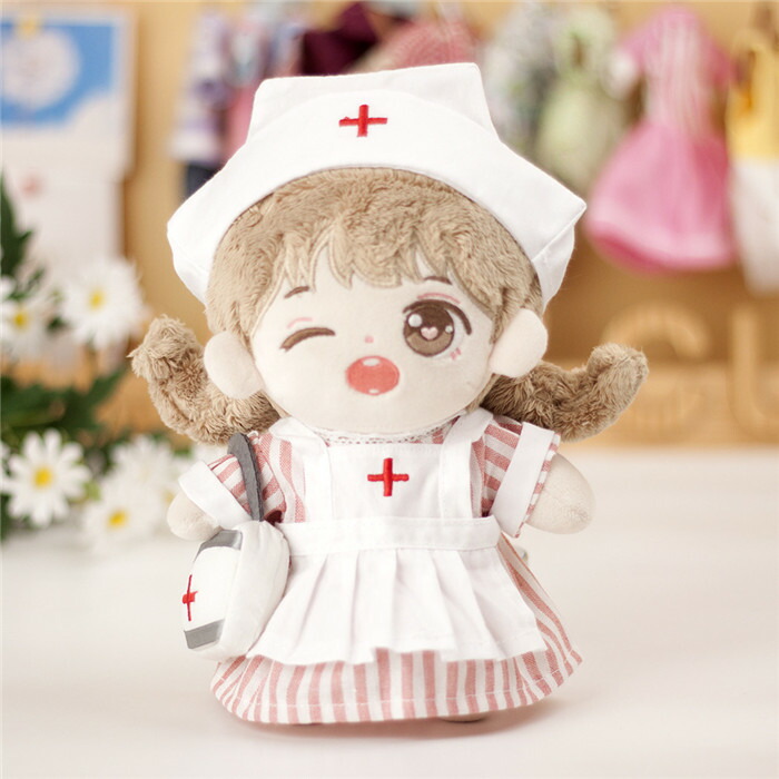 楽天市場】ぬいぐるみ 服 20cm 着せ替え 服 イチゴ 人形の服 ミニ洋服