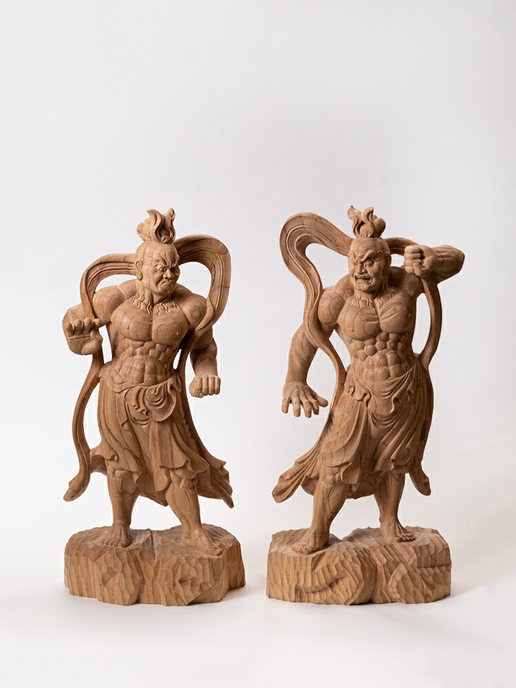楽天市場】金剛力士像(仁王） 仏像 木彫り 一刀彫 / 素材：柘植（置物