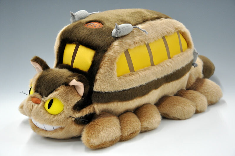 楽天市場】となりのトトロねこバスGOネコバス/ぬいぐるみ/動く/人形