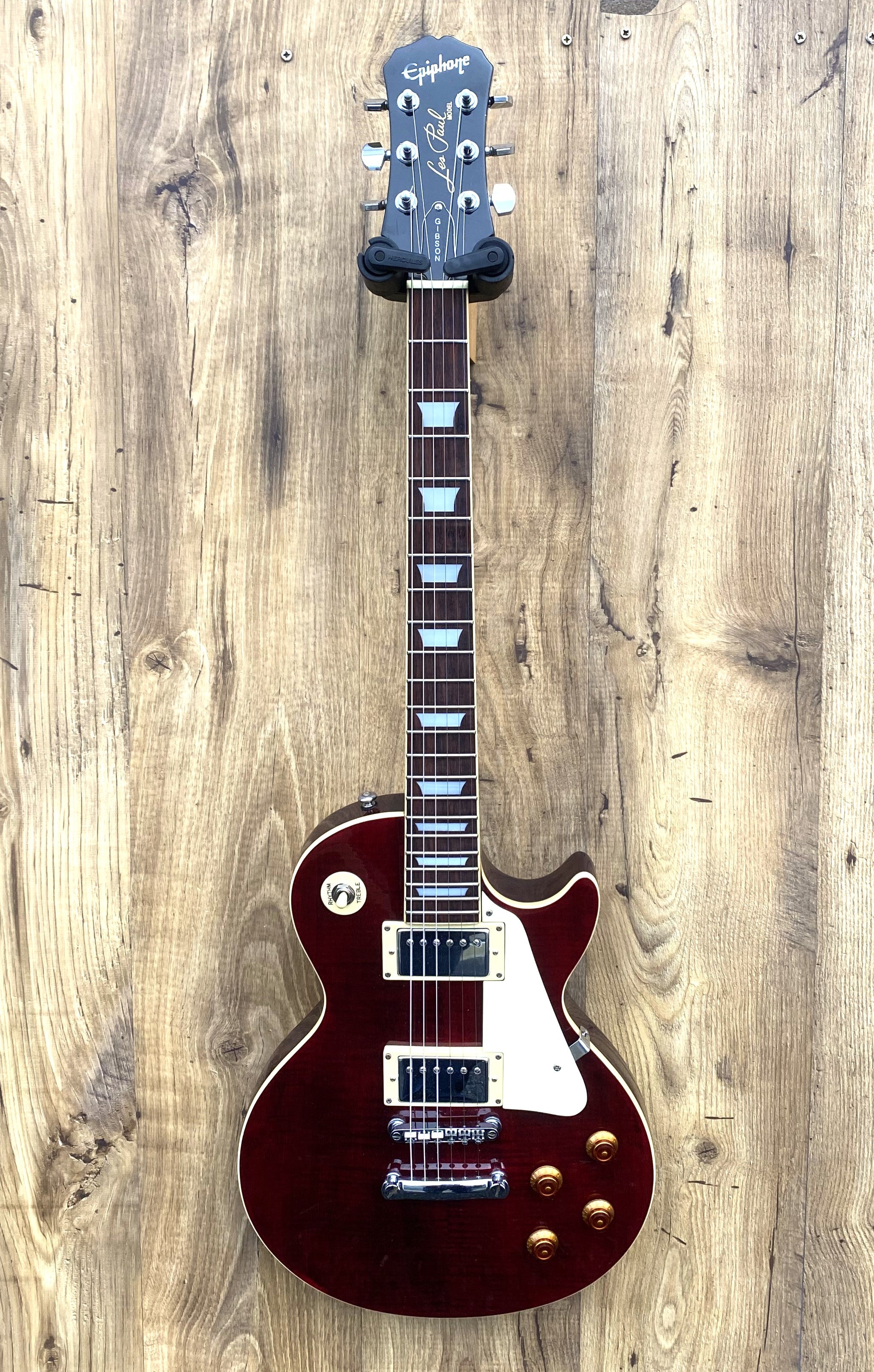 Epiphone Les Paul Standard Plus Top Made in Korea 2002 Wine Red