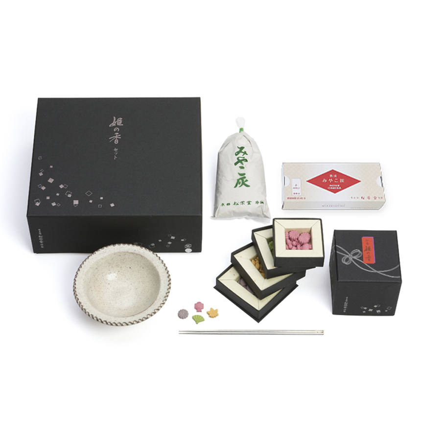 ウェブショップ印香 姫の香 セット（白）: 香りを贈る【公式】お香の