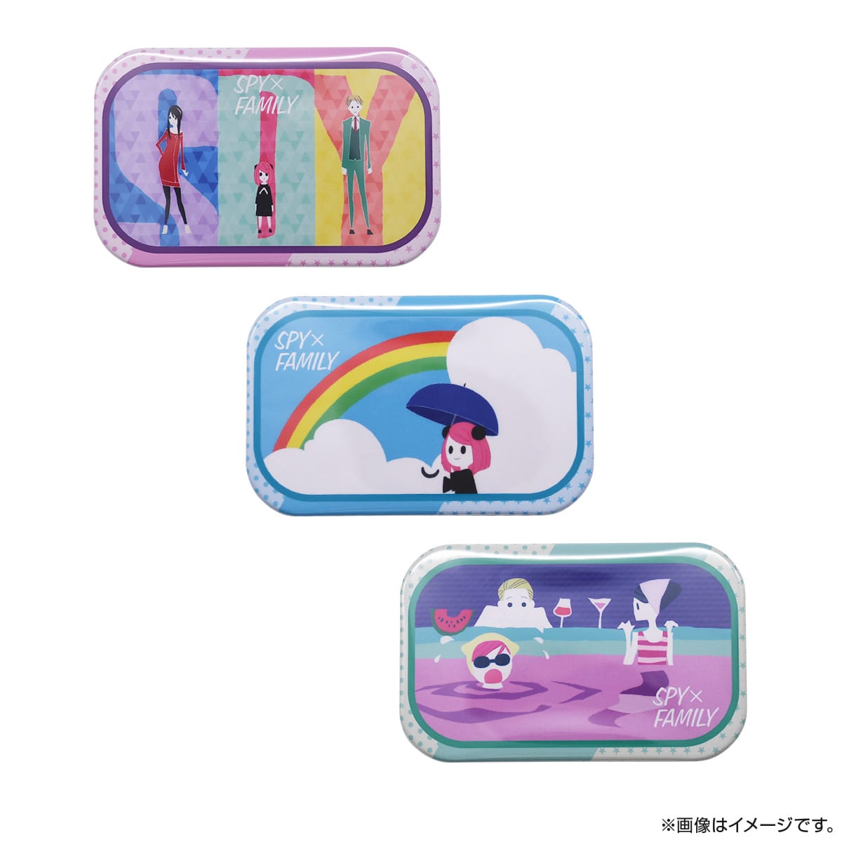 SPY×FAMILY 缶バッジセットA（OP/EDシリーズ）