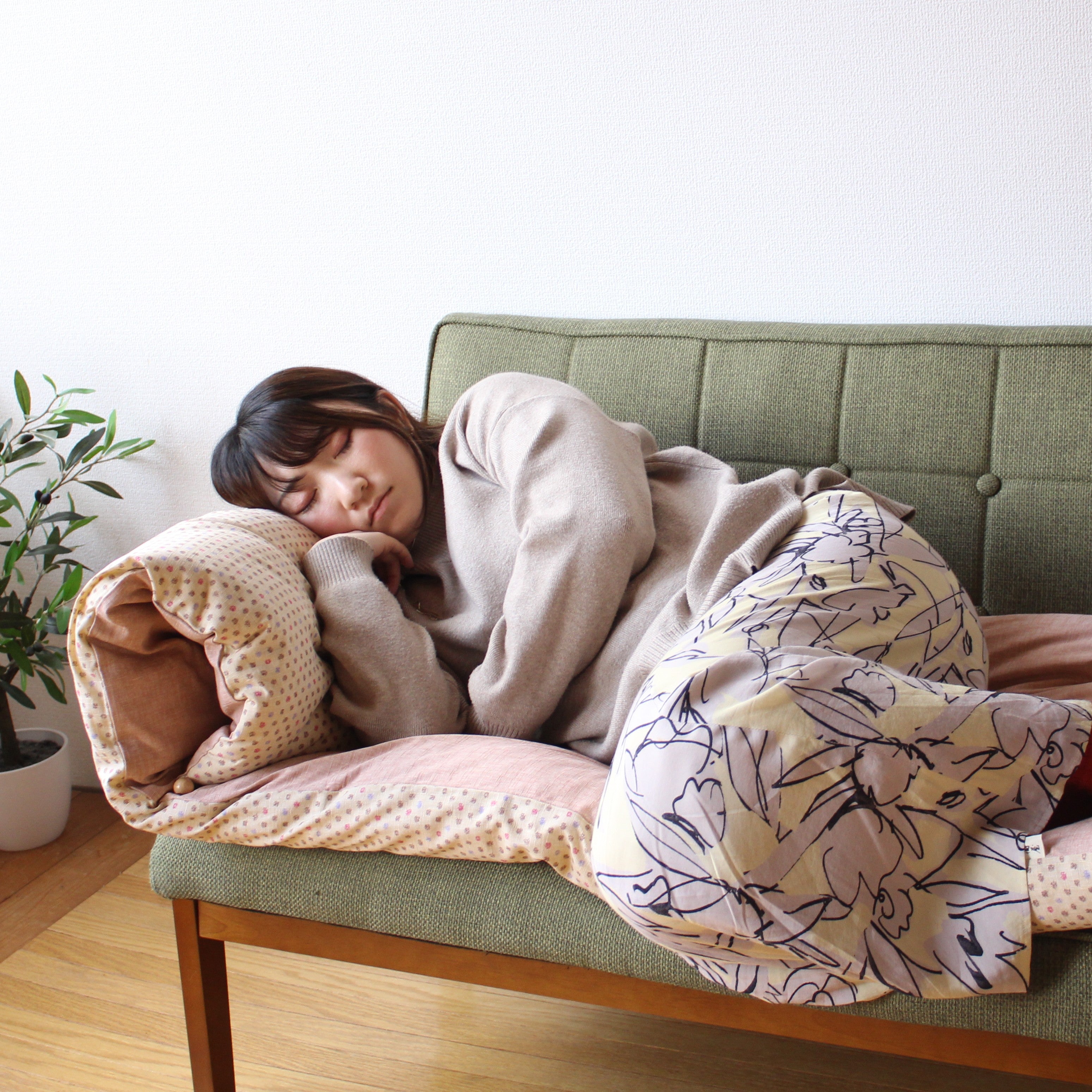 ごろ寝敷きふとん | 綿生地 – 洛中高岡屋公式オンラインショップ