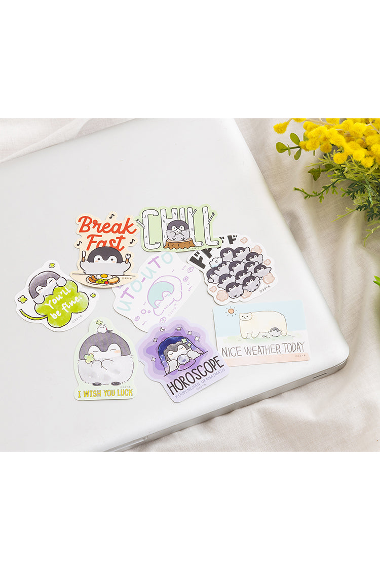 コウペンちゃん スマホに貼れるサイズのステッカー（JUMPOUT） のページ