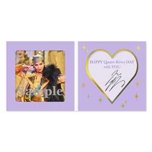 スクエアフォト＆サイン入りカードセット＜キャトルレーヴ30th＞／瀬央