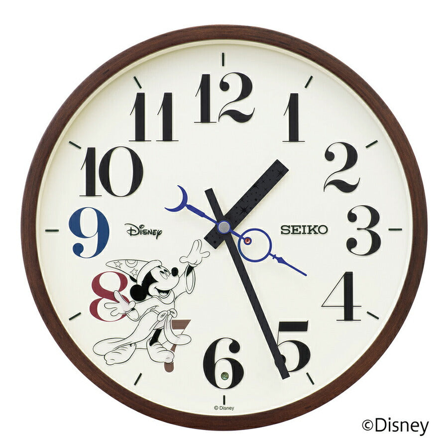 セイコー クロック 大人ディズニー ファンタジア 電波 掛け時計 FS514B
