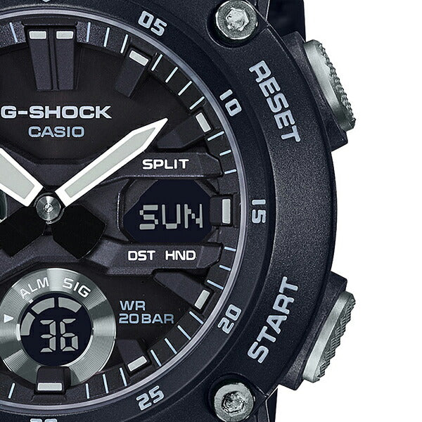G-SHOCK モノトーンカラー GA-2000S-1AJF メンズ アナデジ カーボン