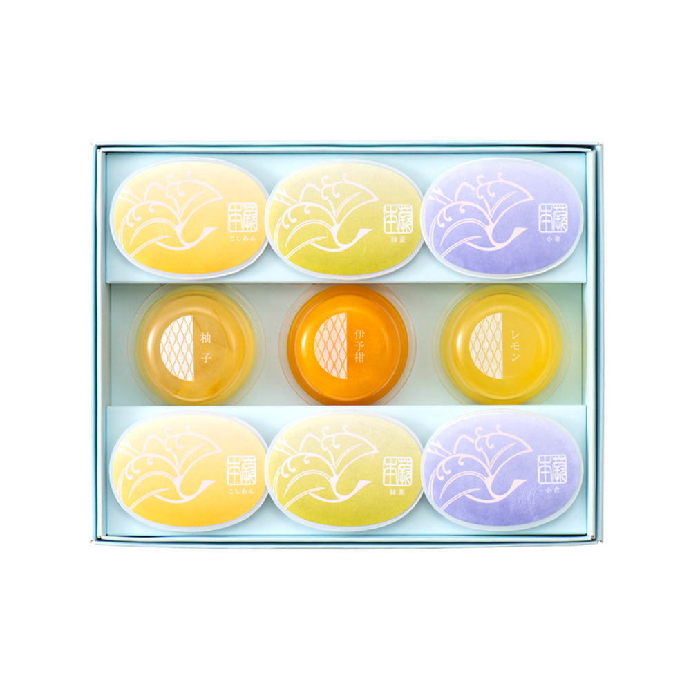 本蕨・TSURU涼涼 詰合せ (伊予柑) 9個入｜詰合せ｜鶴屋吉信公式