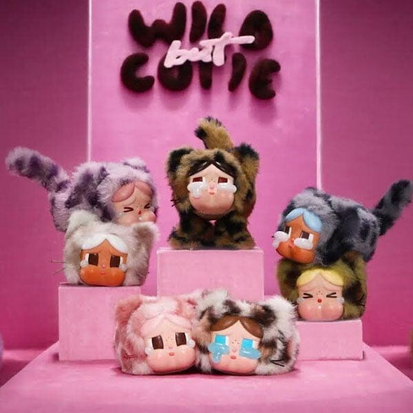 Pop Mart x CRYBABY: Wild But Cutie Series Plush Keychain Blind Box