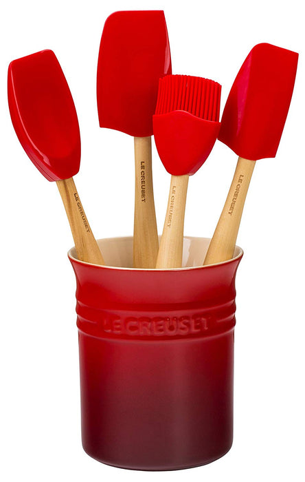 Le Creuset Craft Series 5-Piece Utensil Set with Crock — Kitchen