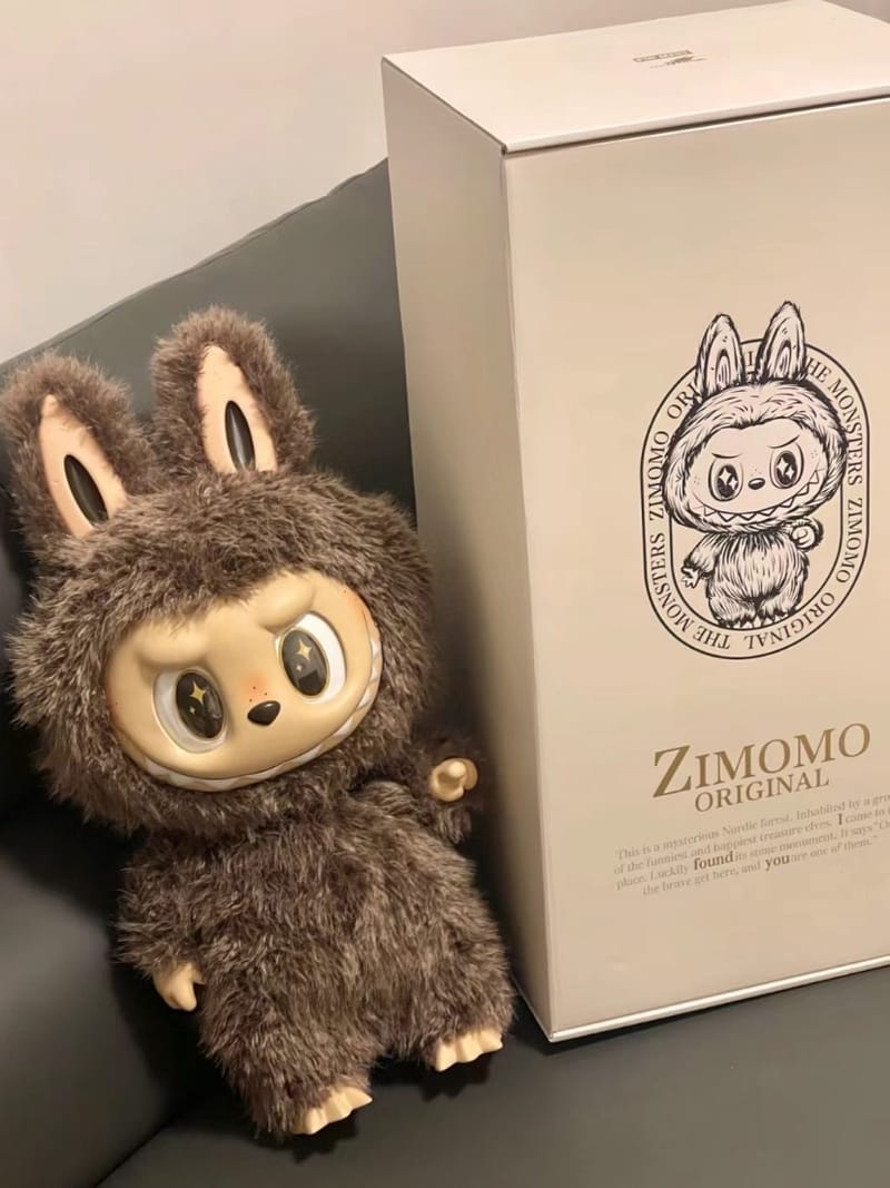 THE MONSTERS - I FOUND YOU ZIMOMO 搪膠毛絨公仔