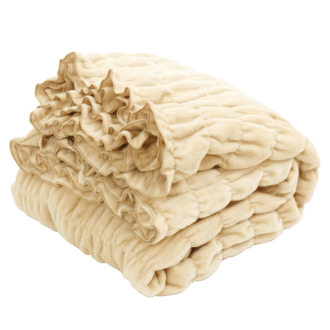 ロマンス小杉 ふかふかケット 毛布 シングル 発熱コットン ウォーム