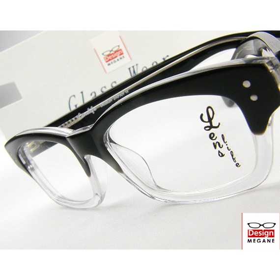 メガネ 度付 麒鳴館（きめいかん）Handmade ウェリントン セルフレーム