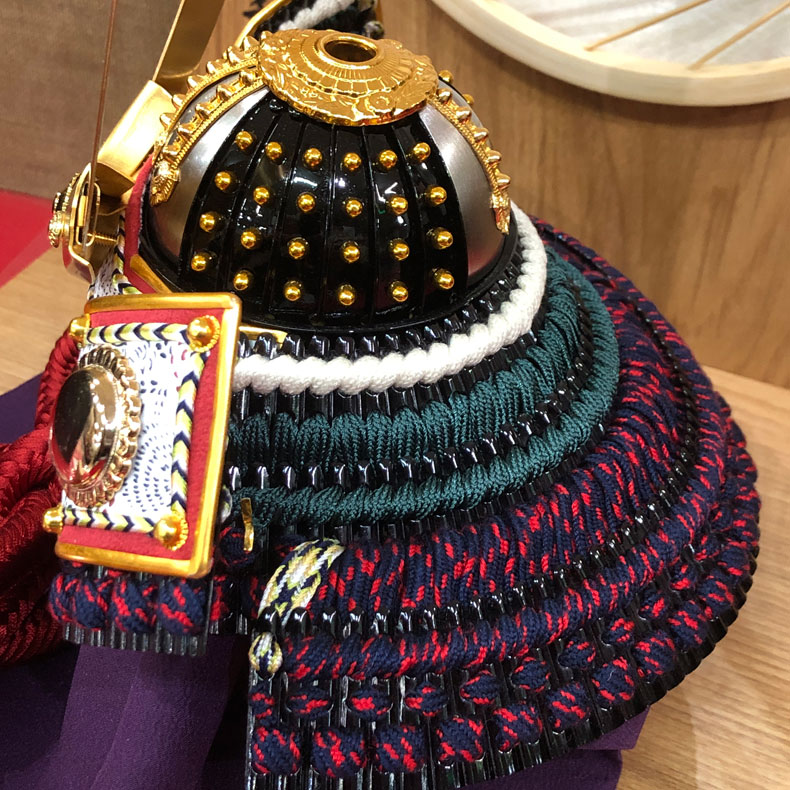 甲冑師 忠保作 合わせ鉢星兜 永宝 五月人形 兜飾り 初節句 5月 端午の