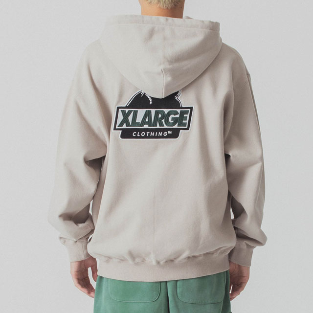XLARGE（エクストラ ラージ） パーカー スランテッド オージー ジップ