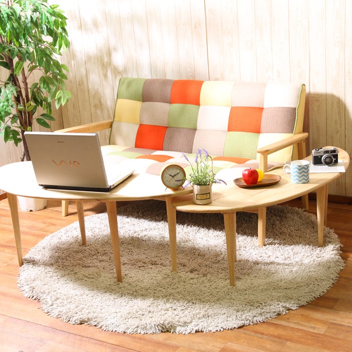 ローテーブル 木製 北欧 センターテーブル COFFEE Natural Signature