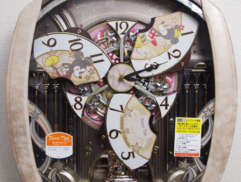 SEIKO（セイコー） からくり時計 ディズニータイム 電波掛け時計