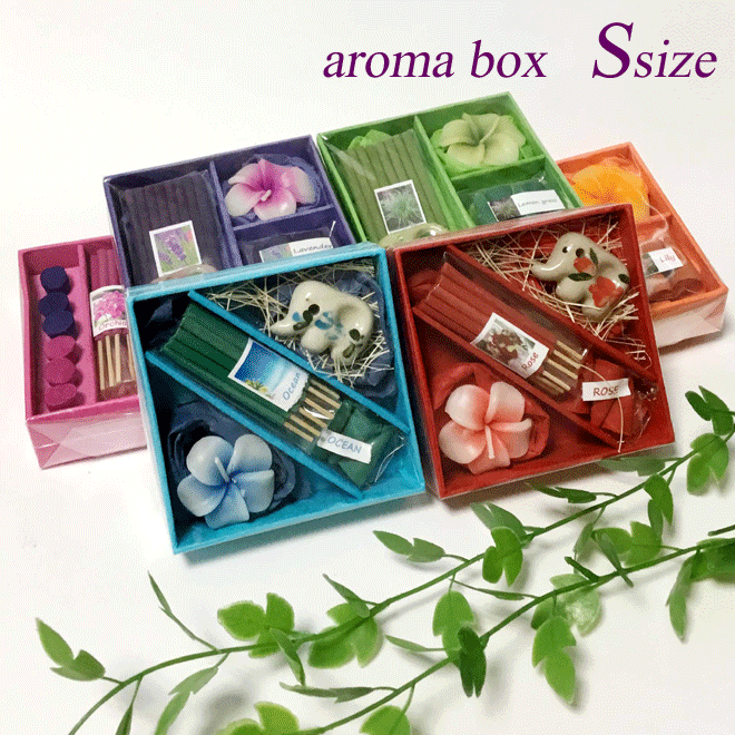 プチギフト (キャンドル＆お香 BOX セット Sサイズ) インセンス ギフト