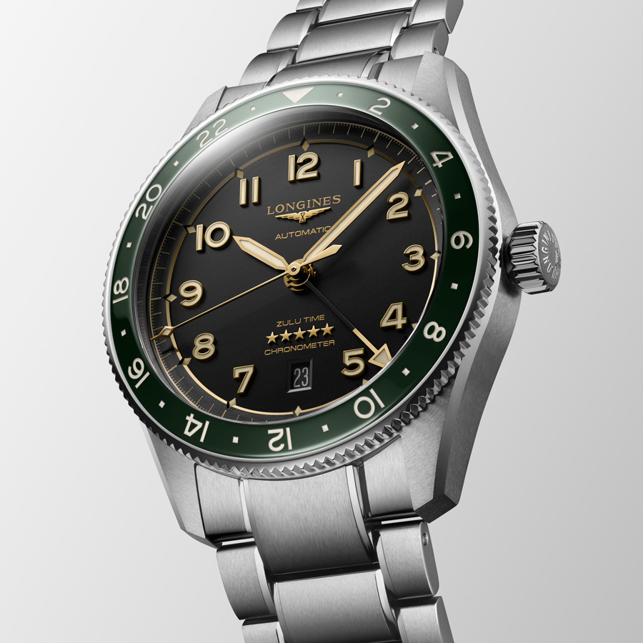 LONGINES（ロンジン） L3.812.4.63.6 スピリット Zulu Time メンズ