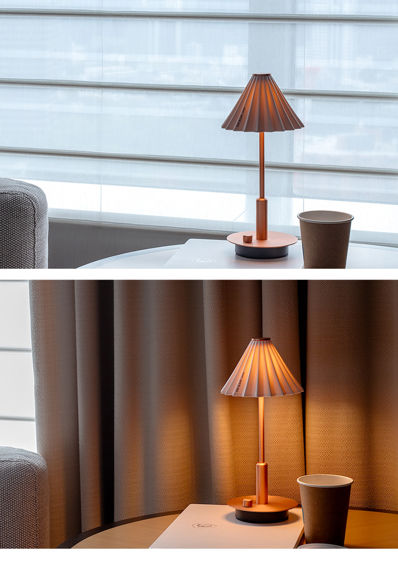 コーヒードリッパーの照明 ORIGAMI オリガミ dripper LAMP PORTABLE
