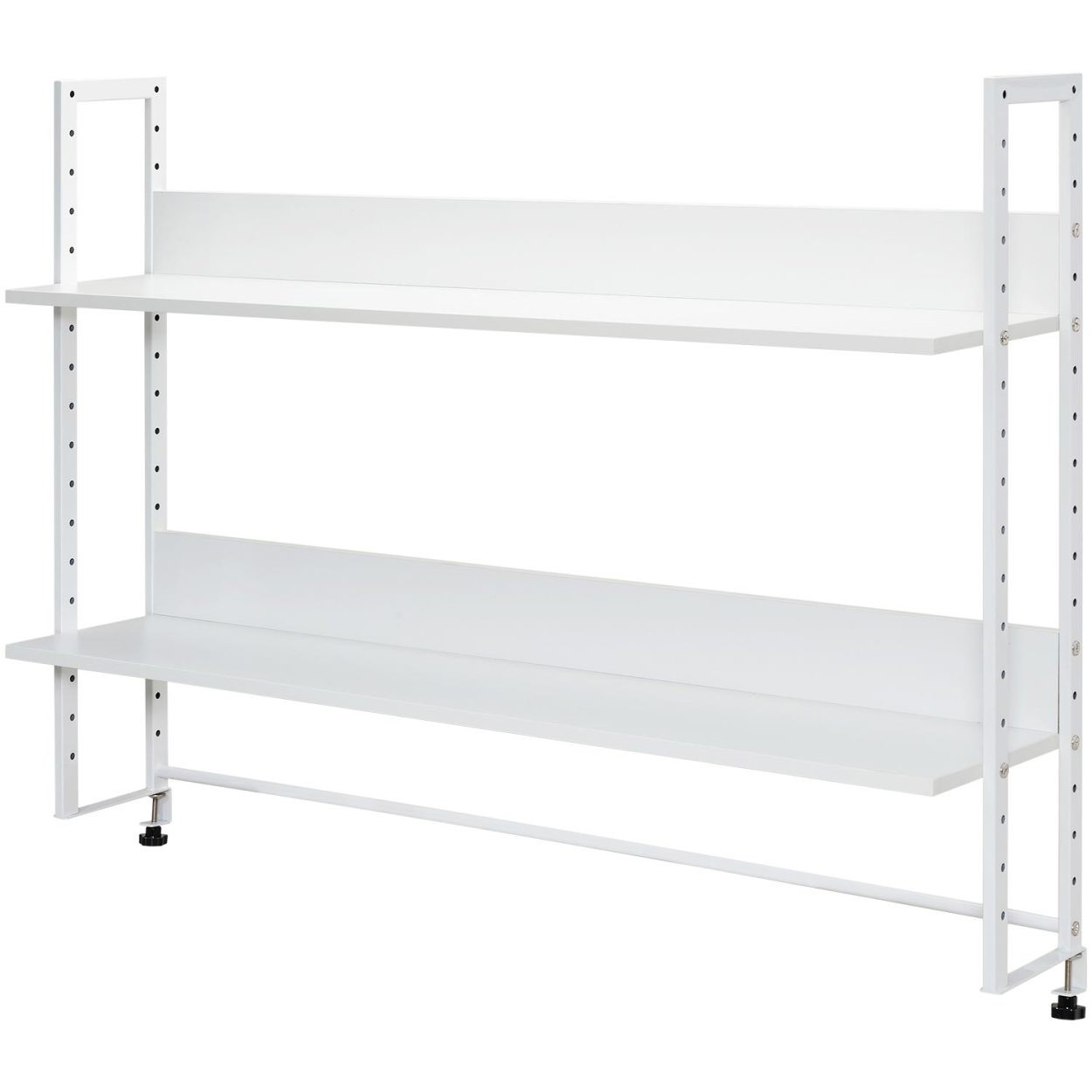 オフィスコム 法人様限定 机上ラック 幅1400mm ハイタイプ 2段