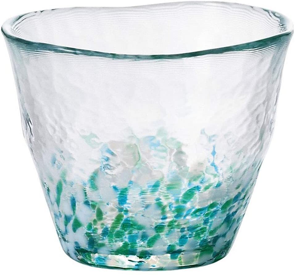 津軽びいどろ 爆買 おしゃれ 蕎麦猪口 つゆ鉢 津軽の花 フリーグラス