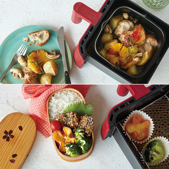 recolte（レコルト） ノンフライヤー エアーオーブン 3点セット フル