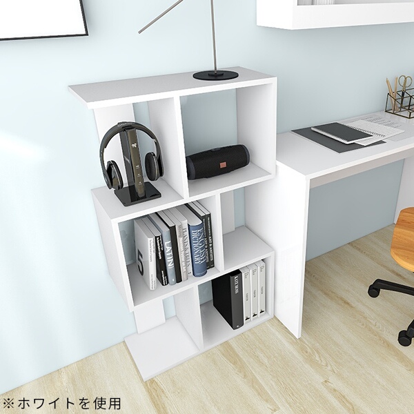 arne（アーネ） オープンラック ラック 棚 小さい 飾り棚 木製 3段 白