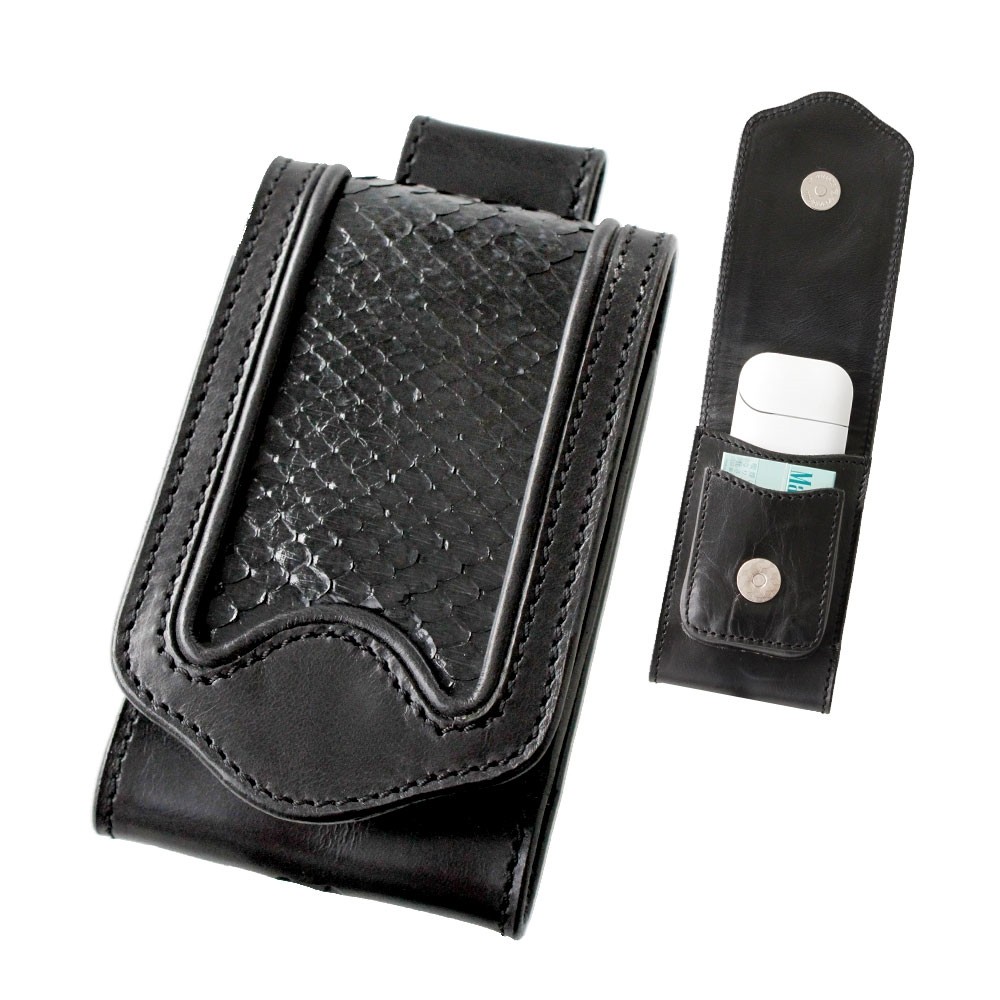 DAYSART（デイズアート） タバコケース 本革 ヘビ革 シガレットケース