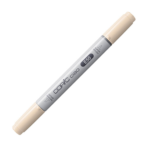 コピックチャオ E50 1本 単品 エッグ・シェル Egg Shell COPIC ciao