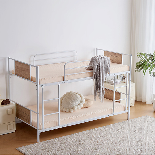 BTM 三段ベッド 子供 パイプ 三段ベッド 大人用 ベッド パイプベッド 3