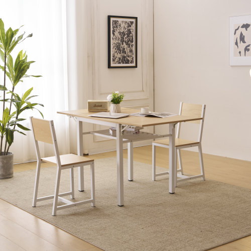 BTM ダイニングセット 3点 ダイニング 2人用 無垢材 ダイニング