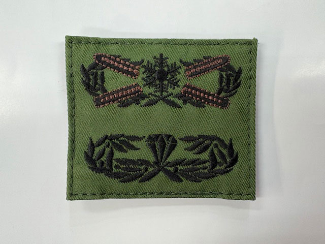レンジャー・スキー徽章(陸上自衛隊/迷彩/ワッペン/ オリジナル