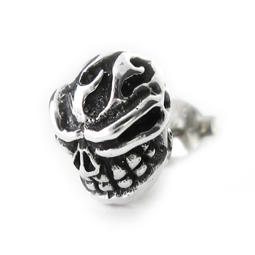 Binich（ビニッチ） ピアス メンズ レディース シルバー925 スカル