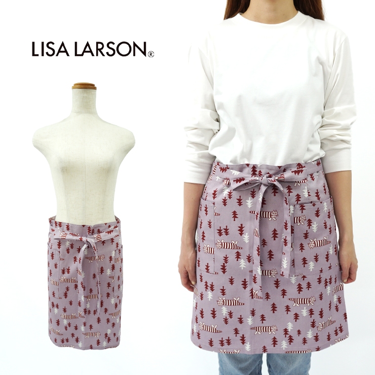 Lisa Larson（リサラーソン） エプロン ブランド 前掛けエプロン